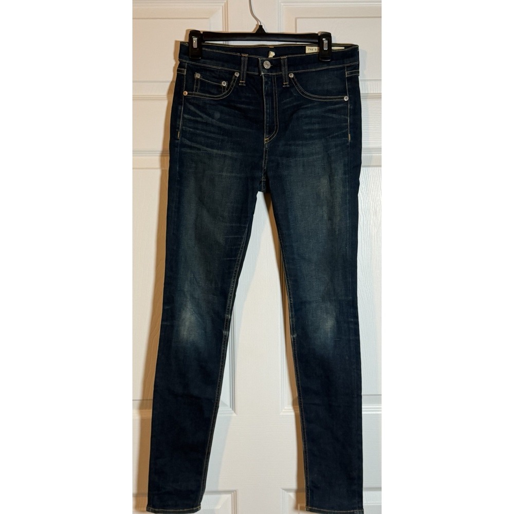 Rag & Bone JEAN Women's Size 28 Kensington Dark Wash Skinny Jeans Stretch